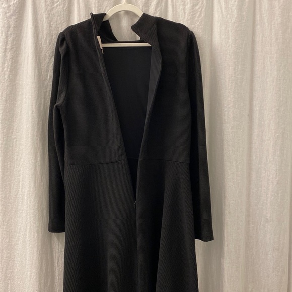 Gal Meets Glam Black Fit and Flare Long Sleeve Harlow Dress Size 18 - Picture 8 of 10